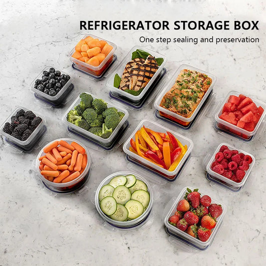 34pcs Airtight Food Storage Container for Kitchen Pantry Organization